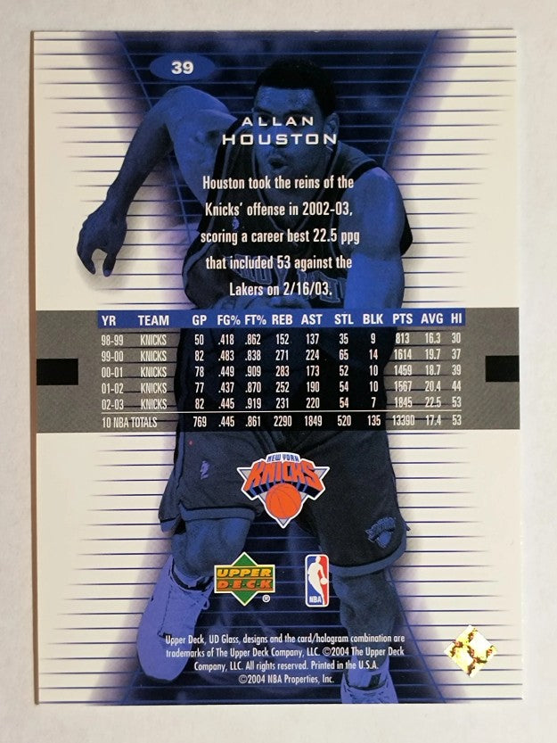 2003-04 UD Glass #39 Allan Houston