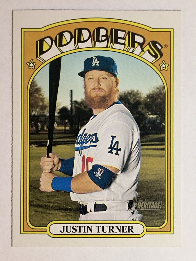 2021 Topps Heritage #156 Justin Turner