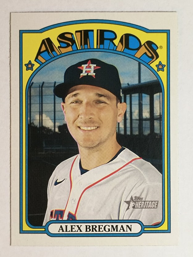 2021 Topps Heritage #163 Alex Bregman