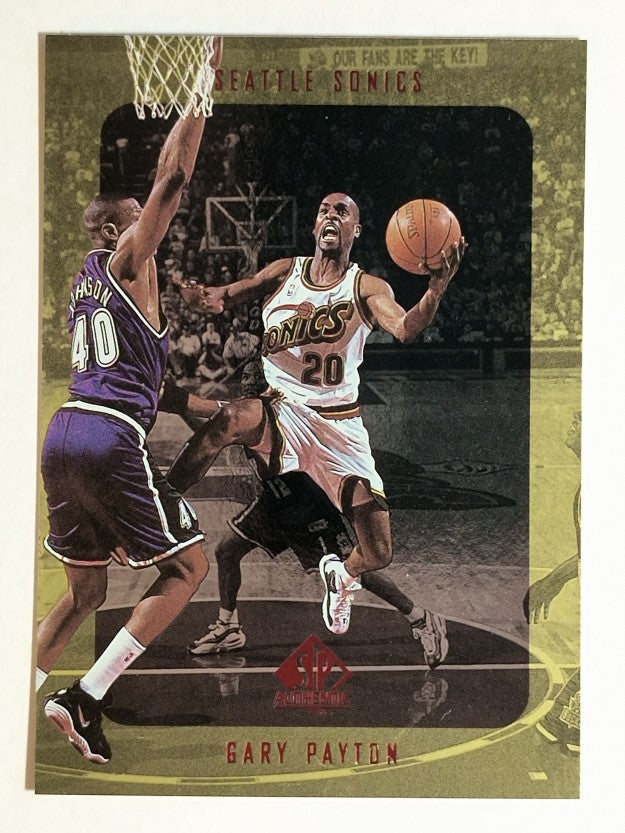 1997-98 SP Authentic #131 Gary Payton