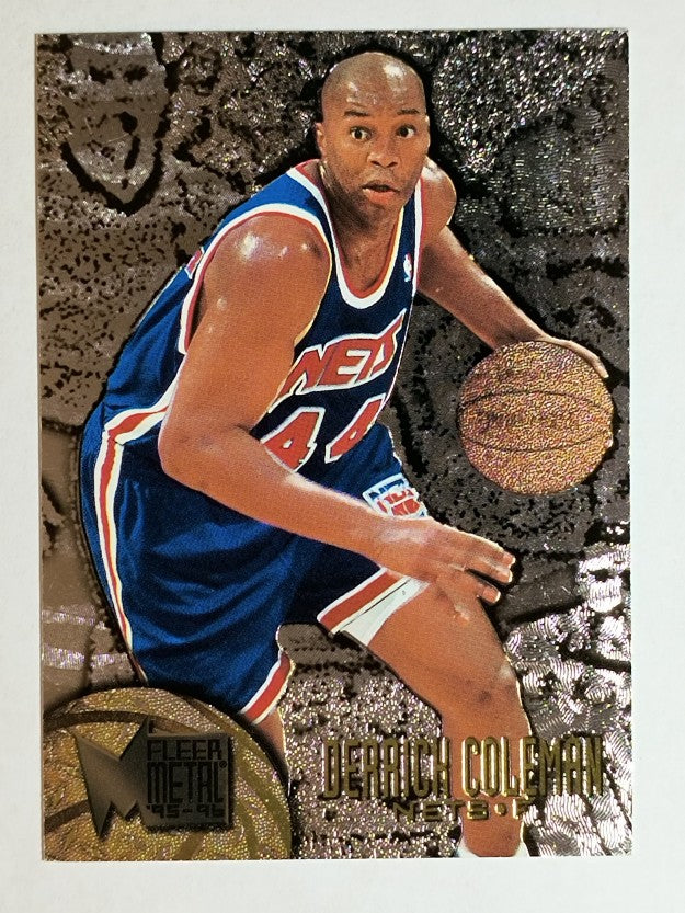 1995-96 Metal Silver Spotlight #70 Derrick Coleman