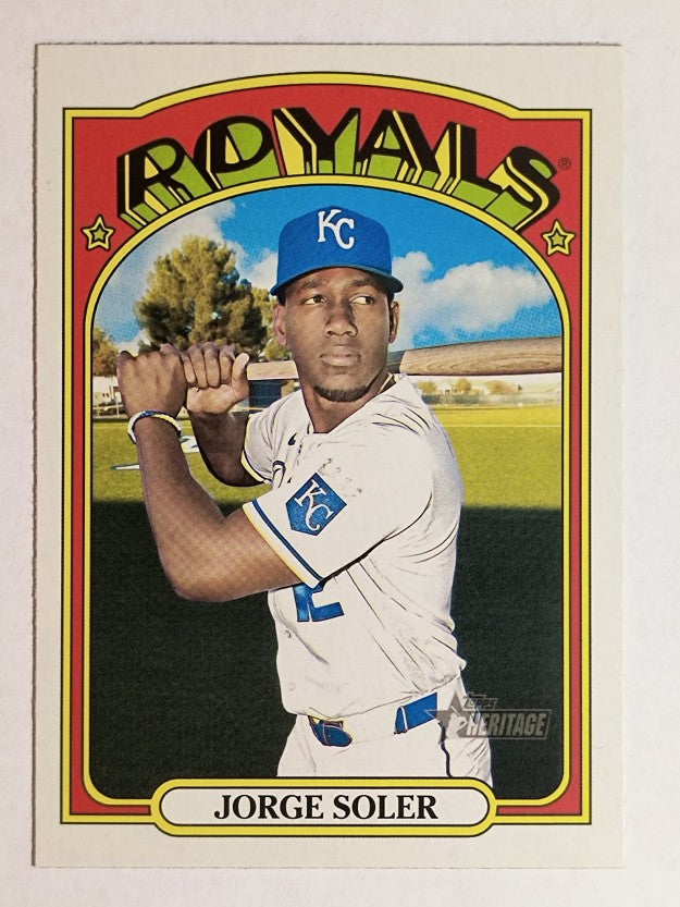 2021 Topps Heritage #165 Jorge Soler