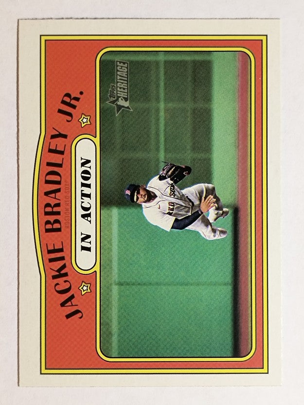 2021 Topps Heritage #172 Jackie Bradley Jr. IA