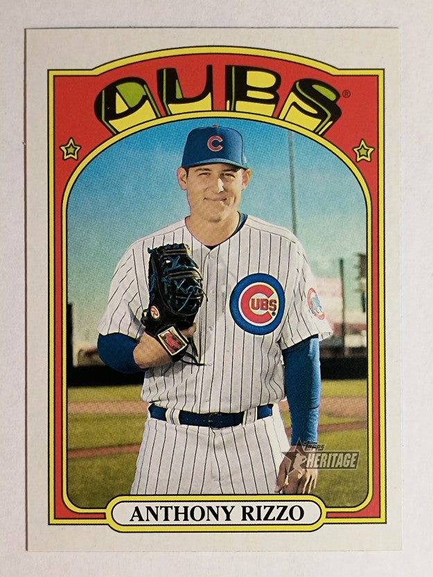 2021 Topps Heritage #175 Anthony Rizzo