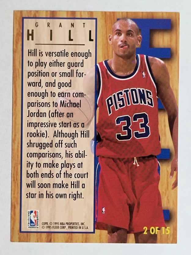 1994-95 Ultra All-Rookies #2 Grant Hill