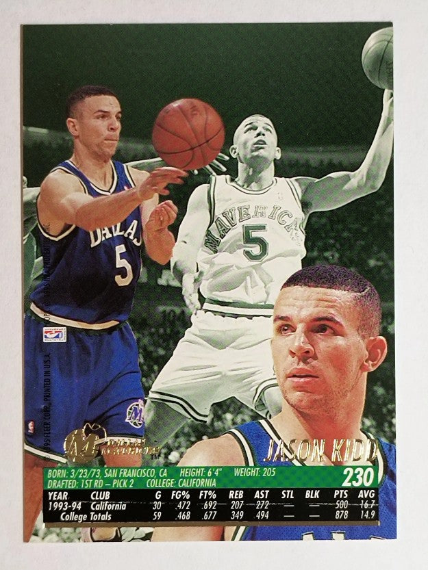 1994-95 Ultra #230 Jason Kidd