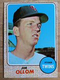 1968 Topps #91 Jim Ollom (VGEX)