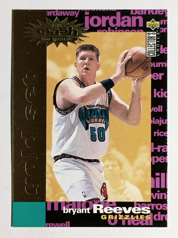 1995-96 Collector's Choice Crash Game Scoring Gold Redemption #C29 Bryant Reeves