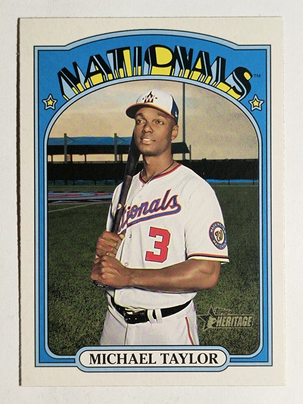 2021 Topps Heritage #200 Michael Taylor