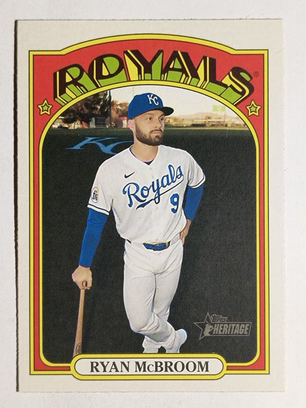 2021 Topps Heritage #201 Ryan McBroom