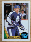 1987-88 O-Pee-Chee #12 Wendel Clark