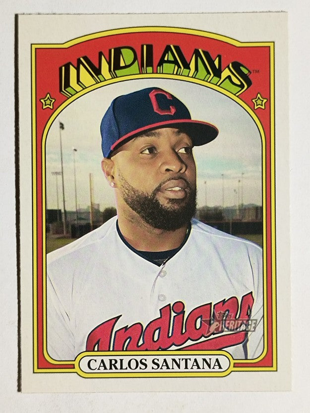 2021 Topps Heritage #206 Carlos Santana