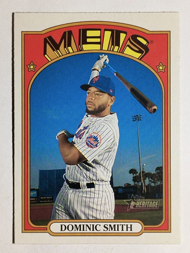 2021 Topps Heritage #212 Dominic Smith