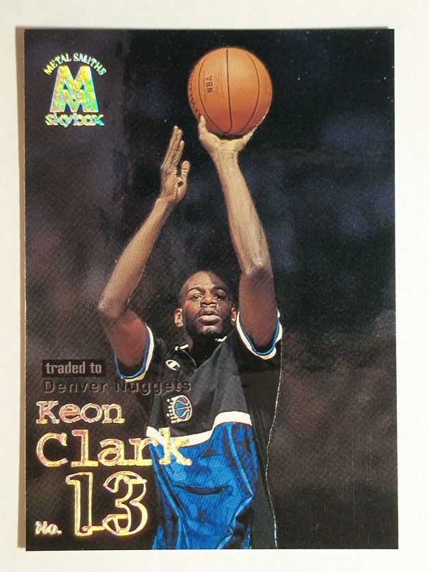 1998-99 SkyBox Molten Metal #74 Keon Clark RC