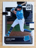 2022 Donruss Optic #55 Josh Lowe RR RC