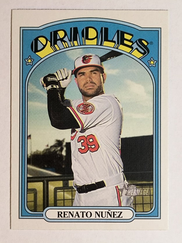 2021 Topps Heritage #220 Renato Nunez