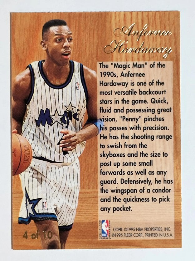 1994-95 Flair Playmakers #4 Anfernee Hardaway