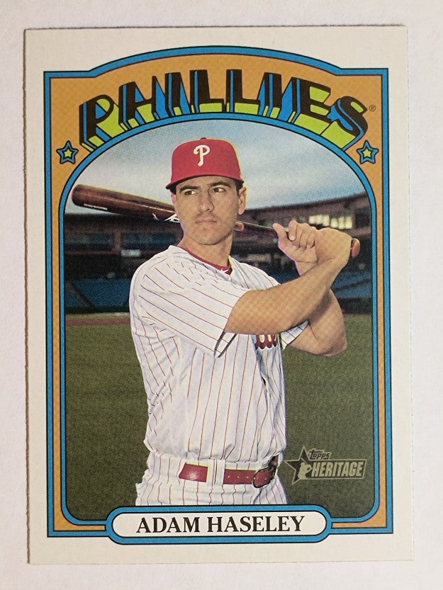2021 Topps Heritage #223 Adam Haseley
