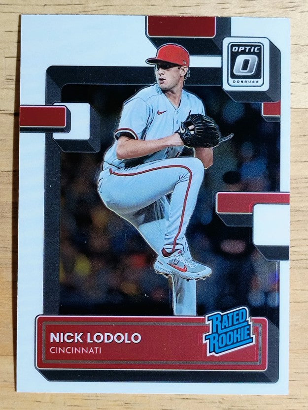 2022 Donruss Optic #189 Nick Lodolo RR RC