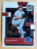 2022 Donruss Optic #189 Nick Lodolo RR RC