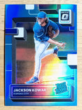 2022 Donruss Optic Carolina Blue #46 Jackson Kowar RR