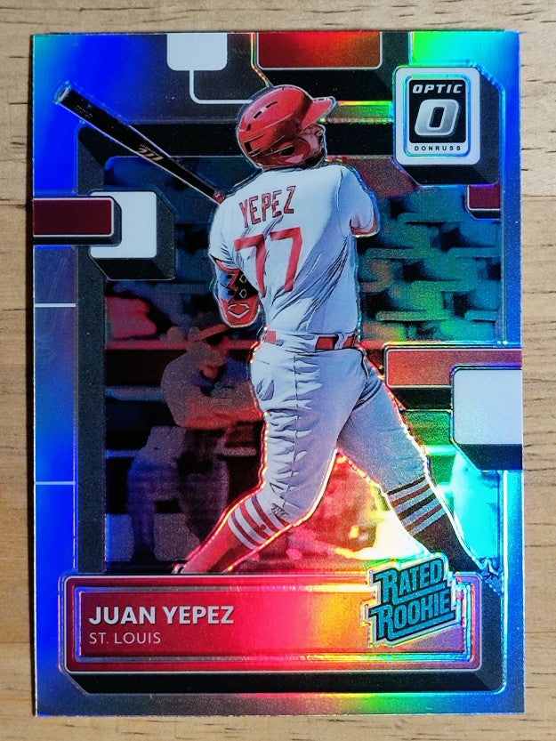 2022 Donruss Optic Holo #69 Juan Yepez RR