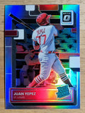 2022 Donruss Optic Holo #69 Juan Yepez RR