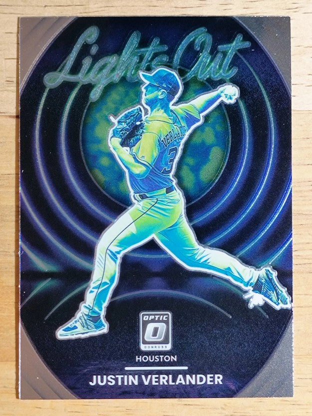 2022 Donruss Optic Lights Out #10 Justin Verlander