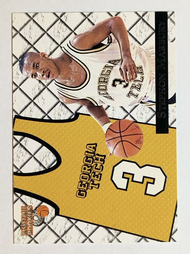 1996 Score Board Rookies College Jerseys #J2 Stephon Marbury