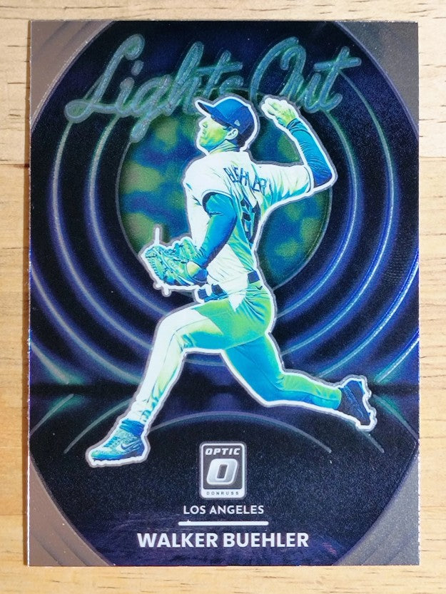 2022 Donruss Optic Lights Out #11 Walker Buehler