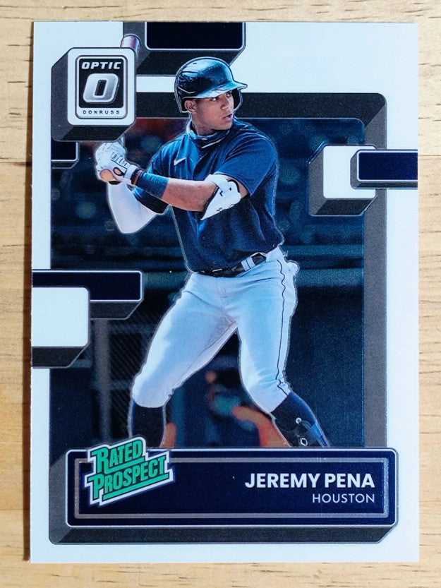 2022 Donruss Optic Rated Prospects #23 Jeremy Pena
