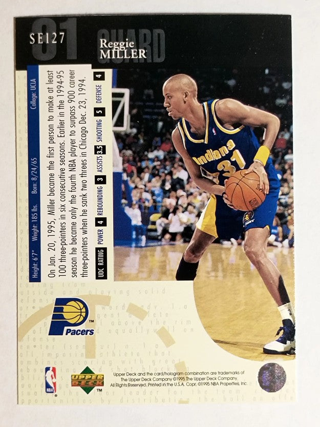1994-95 Upper Deck Special Edition #127 Reggie Miller
