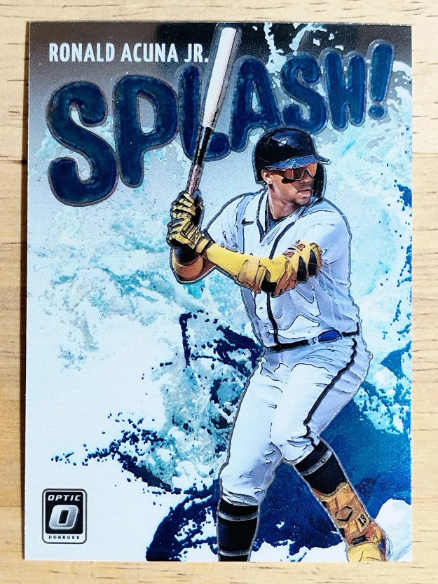 2022 Donruss Optic Splash #4 Ronald Acuna Jr.