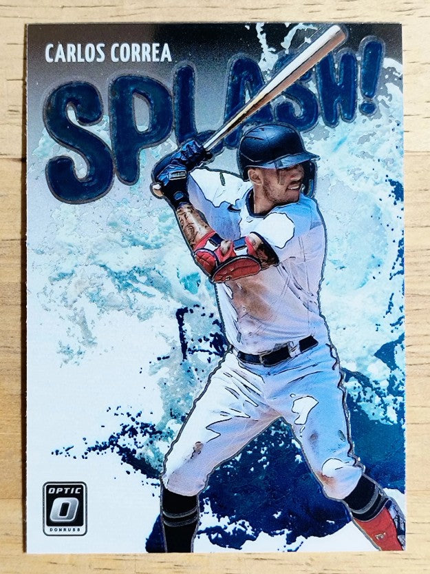 2022 Donruss Optic Splash #14 Carlos Correa