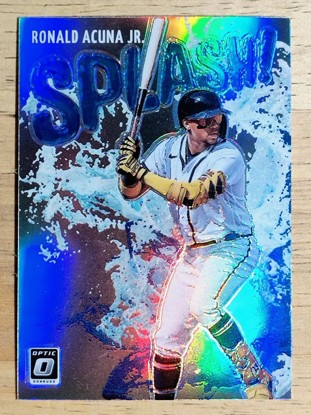 2022 Donruss Optic Splash Holo #4 Ronald Acuna Jr.