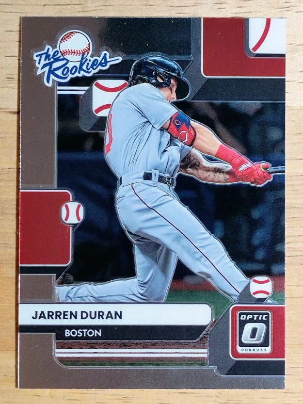 2022 Donruss Optic The Rookies #3 Jarren Duran