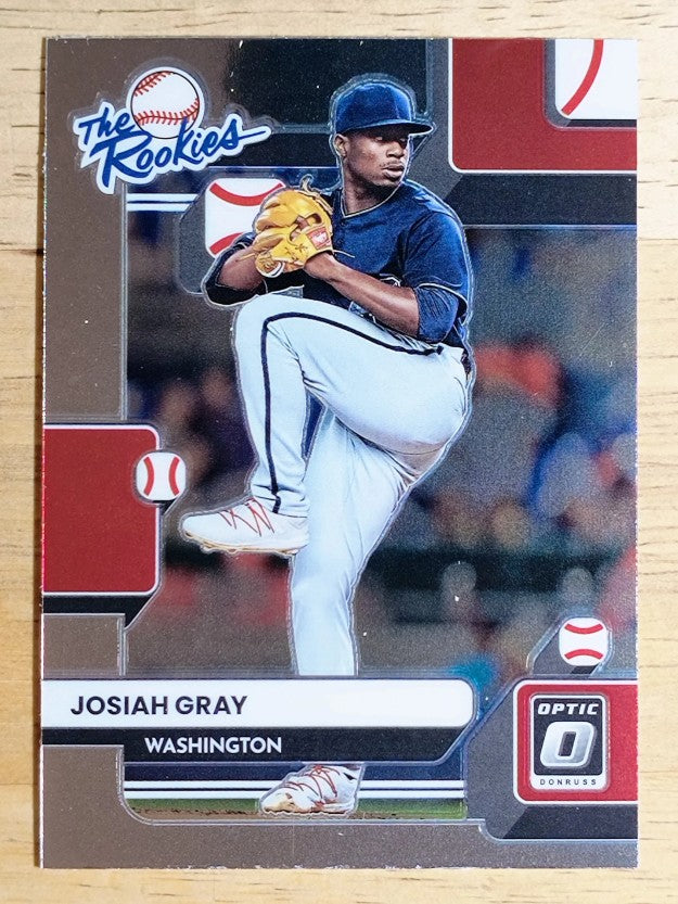 2022 Donruss Optic The Rookies #4 Josiah Gray