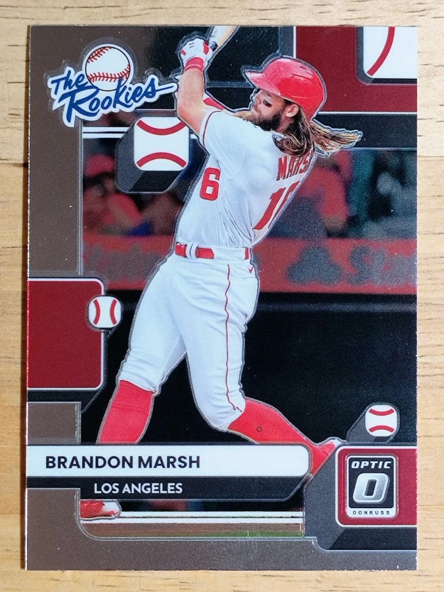 2022 Donruss Optic The Rookies #8 Brandon Marsh