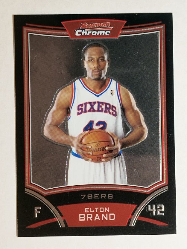 2008-09 Bowman Chrome #12 Elton Brand