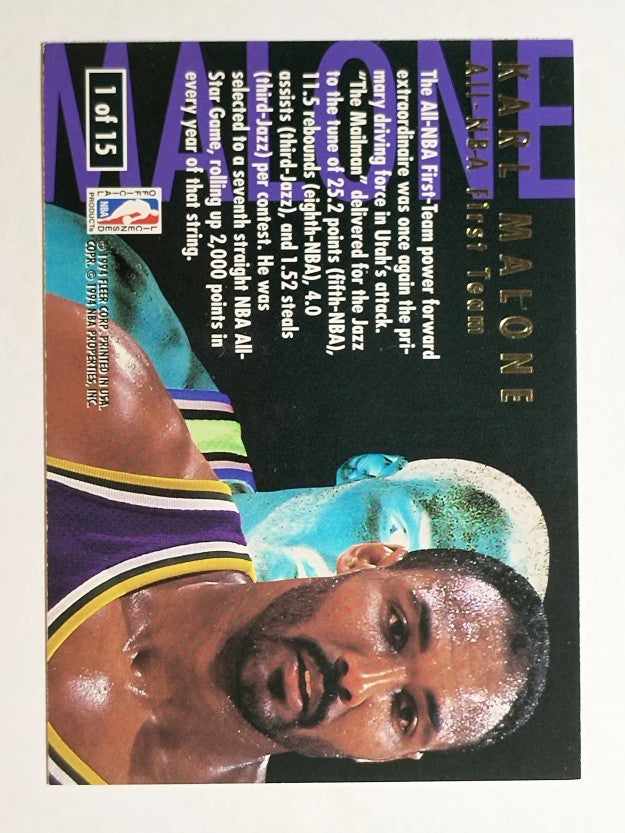 1994-95 Ultra All-NBA #1 Karl Malone