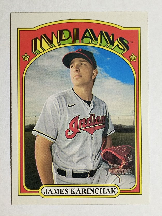 2021 Topps Heritage #228 James Karinchak