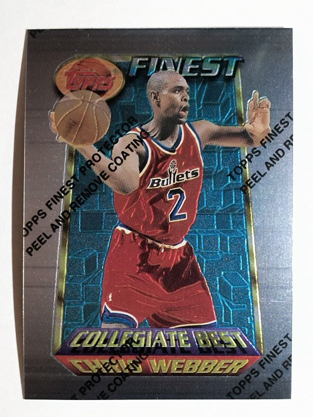 1994-95 Finest #255 Chris Webber CB