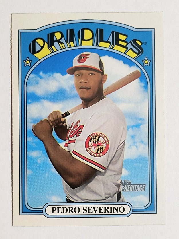 2021 Topps Heritage #235 Pedro Severino