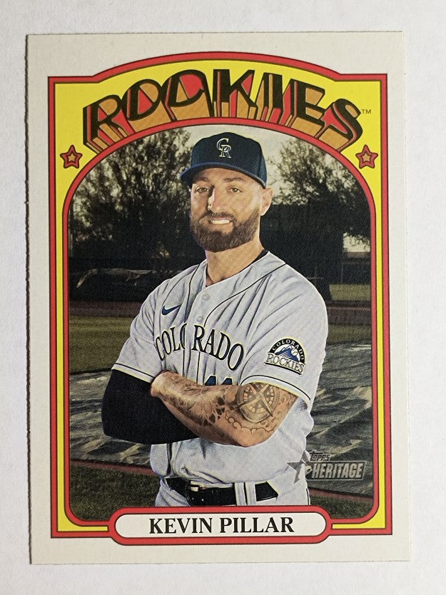 2021 Topps Heritage #236 Kevin Pillar