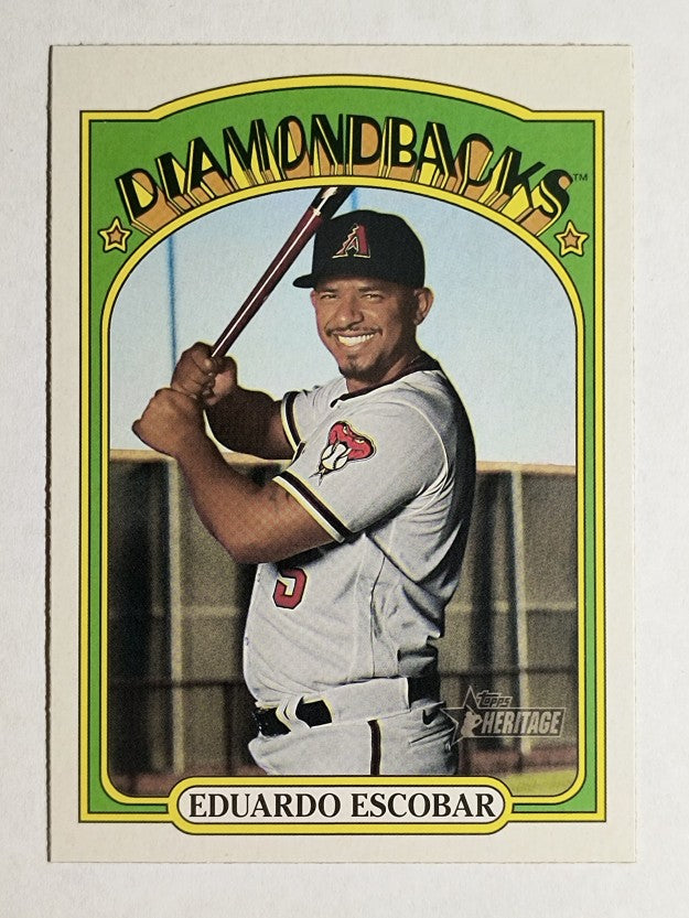 2021 Topps Heritage #237 Eduardo Escobar