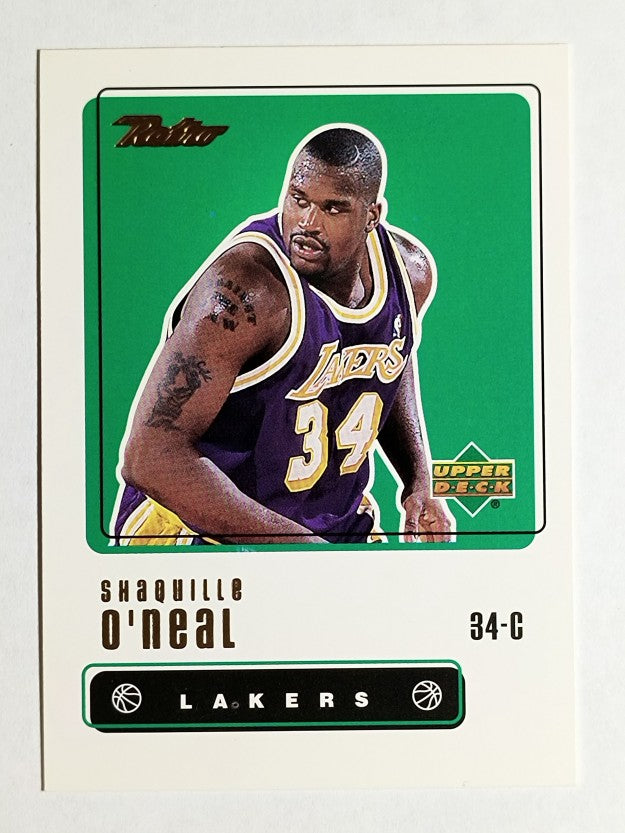 1999-00 Upper Deck Retro #78 Shaquille O'Neal