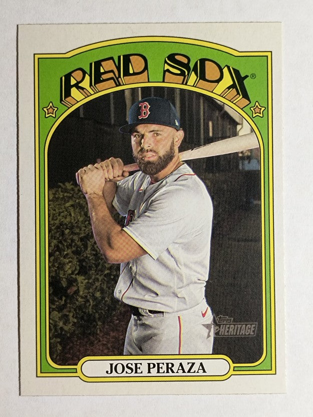 2021 Topps Heritage #238 Jose Peraza