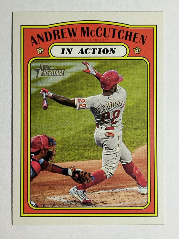 2021 Topps Heritage #240 Andrew McCutchen IA