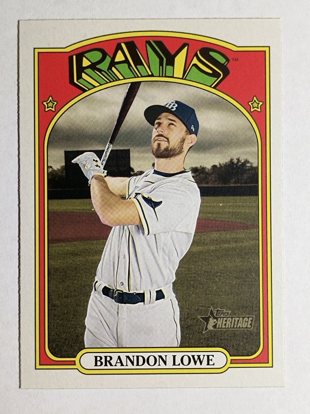 2021 Topps Heritage #241 Brandon Lowe