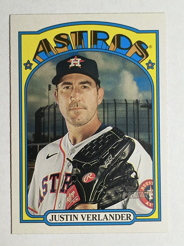2021 Topps Heritage #247 Justin Verlander